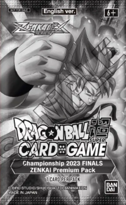 2023 Championship Finals Zenkai Premium Pack