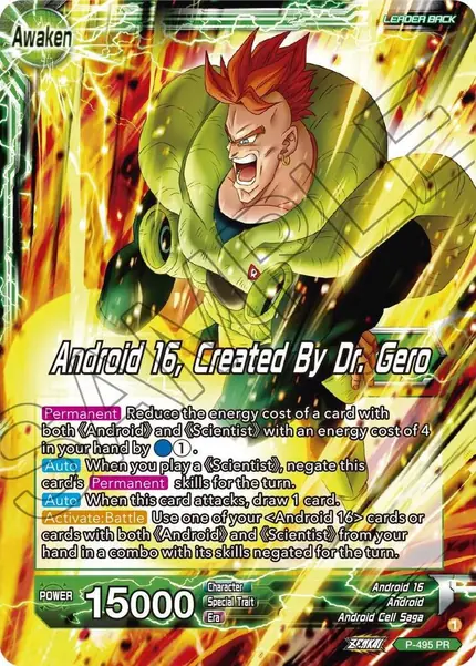 Android 16 // Android 16, Created By Dr. Gero