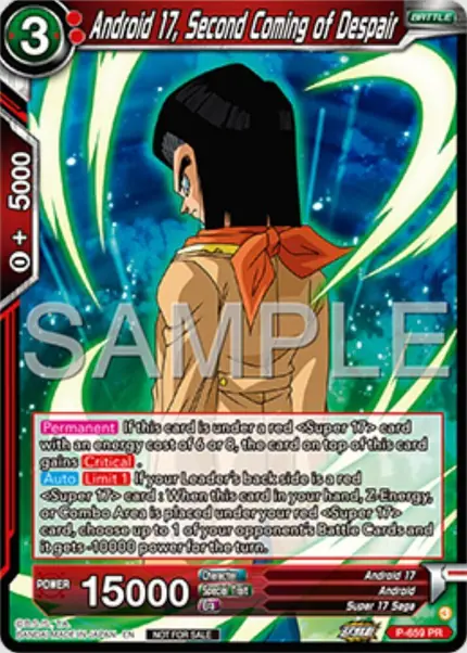 Android 17, Second Coming of Despair (Deluxe Pack 2025 Vol.1)