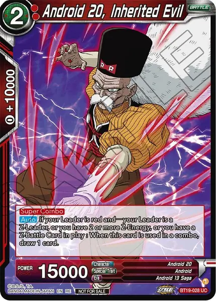 Android 20, Inherited Evil (Deluxe Pack 2024 Vol.1)