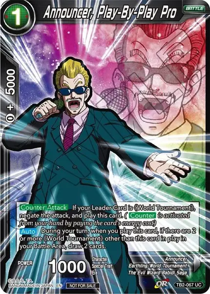 Announcer, Play-By-Play Pro (Event Pack 05)
