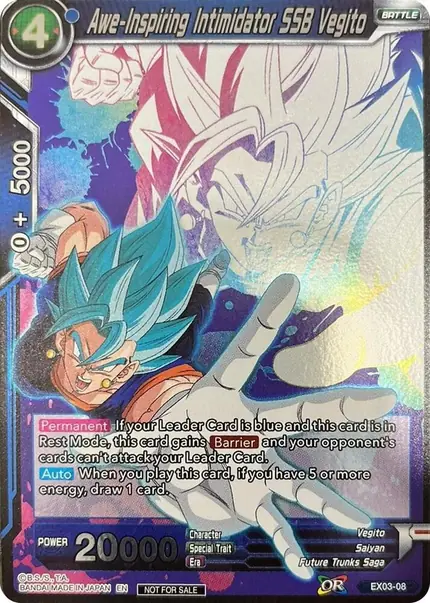 Awe-Inspiring Intimidator SSB Vegito (Event Pack 4)