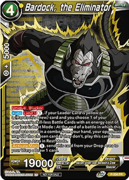 Bardock, the Eliminator (Championship Pack 2021 Vol.2)