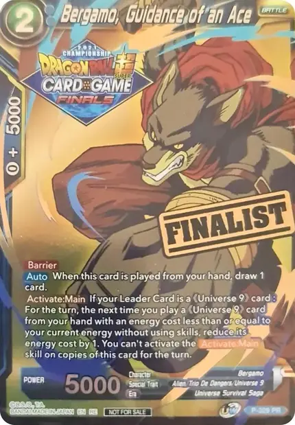 Bergamo, Guidance of an Ace (Championship 2021 Vault Set) (Finalist Gold Stamped)