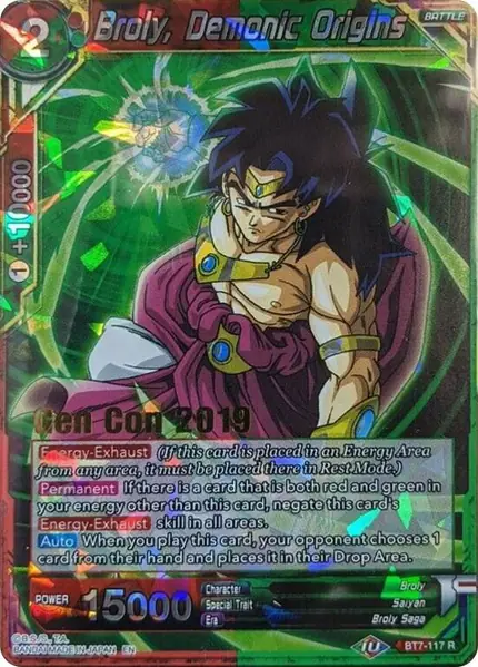 Broly, Demonic Origins (Gen Con 2019)