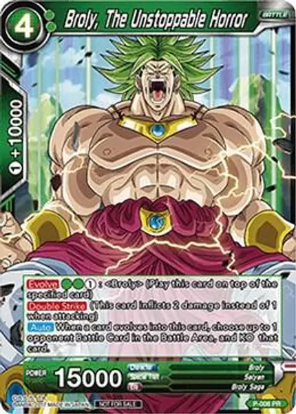 Broly, The Unstoppable Horror (Non-Foil Version)