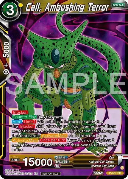 Cell, Ambushing Terror (Zenkai Series Tournament Pack Vol.9)