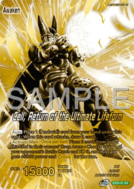 Cell // Cell, Return of the Ultimate Lifeform (Championship Golden Card 2025 Vol.1)