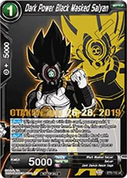 Dark Power Black Masked Saiyan (OTAKON 2019)