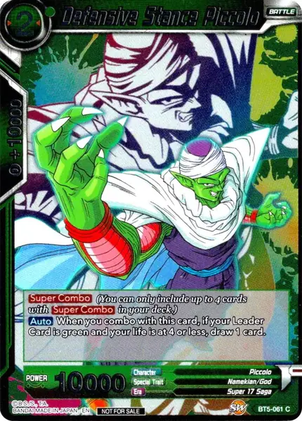 Defensive Stance Piccolo (Event Pack 4)
