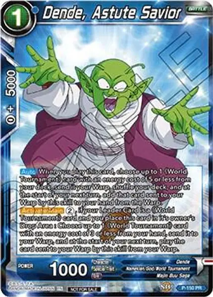 Dende, Astute Savior (Power Booster)