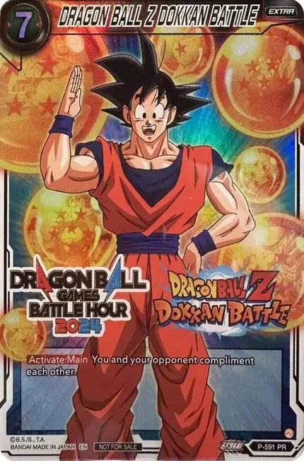 DRAGON BALL Z DOKKAN BATTLE (Dragon Ball Games Battle Hour 2024 Card Set)