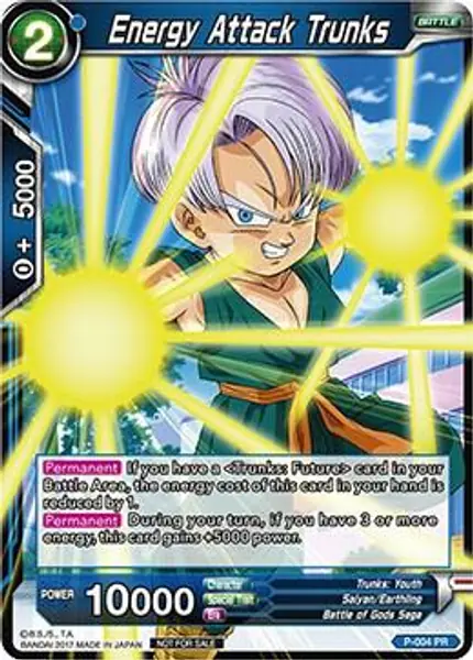 Energy Attack Trunks (Non-Foil Version)