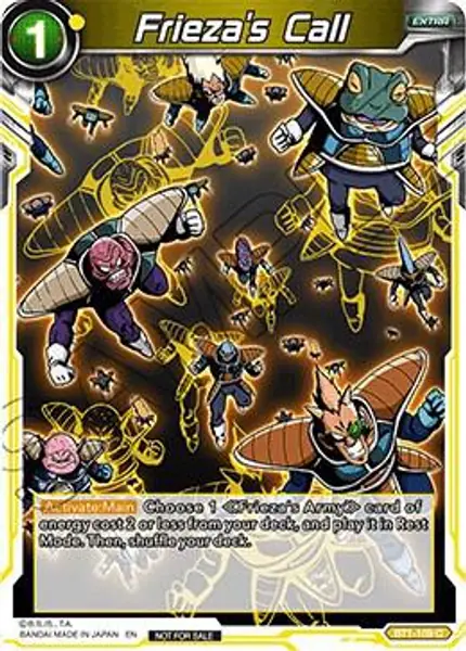 Frieza's Call (Event Pack 3 - 2019)