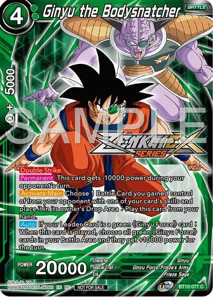Ginyu the Bodysnatcher (Event Pack 15)