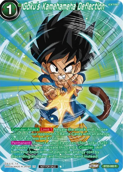 Goku's Kamehameha Deflection (Premium Alt-Art Card Set 2024 Vol.1)
