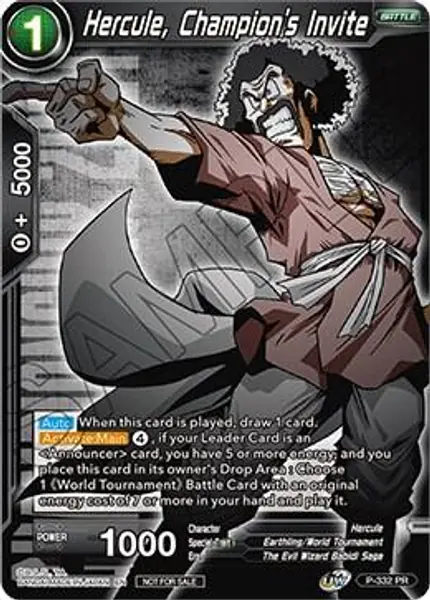 Hercule, Champion's Invite (Championship Pack 2021 Vol.1)