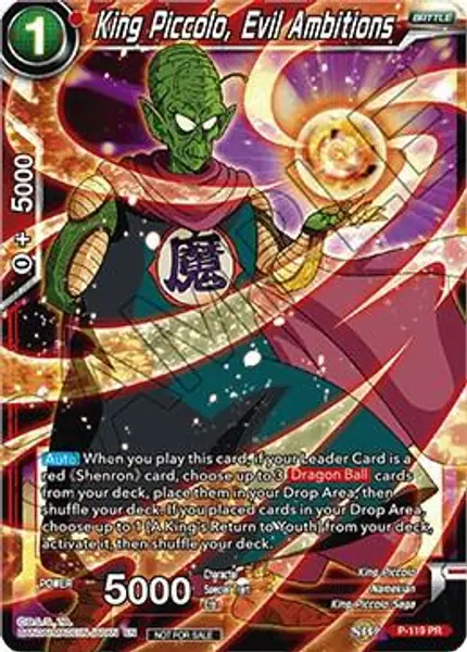 King Piccolo, Evil Ambitions (Power Booster)