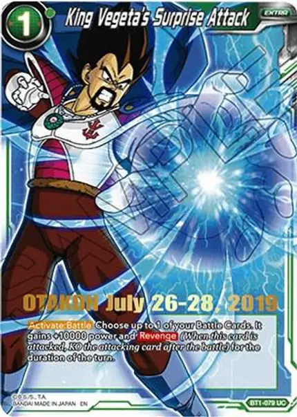 King Vegeta's Surprise Attack (OTAKON 2019)