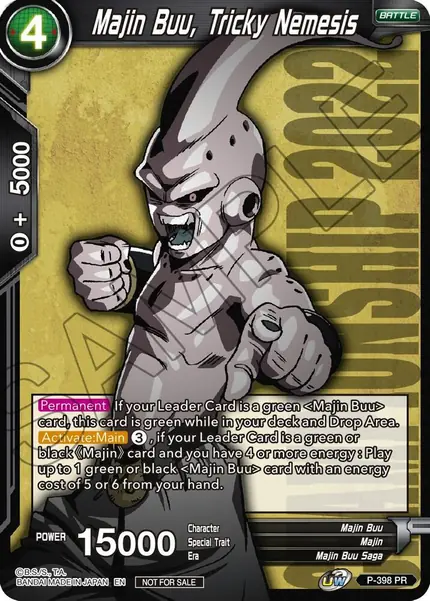 Majin Buu, Tricky Nemesis (Championship Pack 2022 Vol.1)
