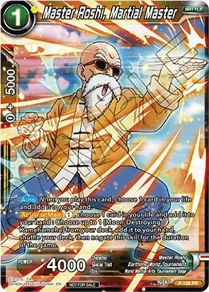 Master Roshi, Martial Master (Power Booster: World Martial Arts Tournament)