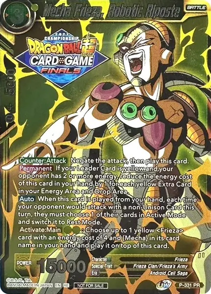 Mecha Frieza, Robotic Riposte (Championship Pack 2021 Vault Set)