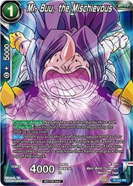 Mr. Buu, the Mischievous (Power Booster)