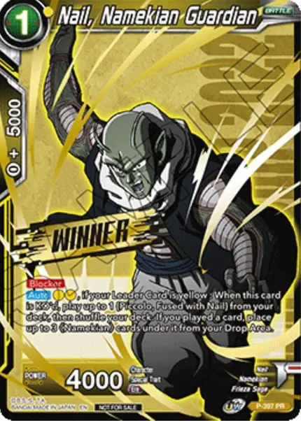 Nail, Namekian Guardian (Winner Stamped) (Championship Pack 2022 Vol.1)