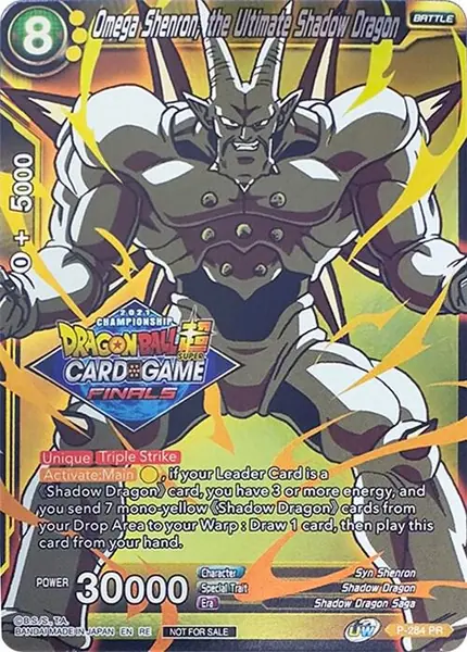 Omega Shenron, the Ultimate Shadow Dragon (2021 Tournament Pack Vault Set)