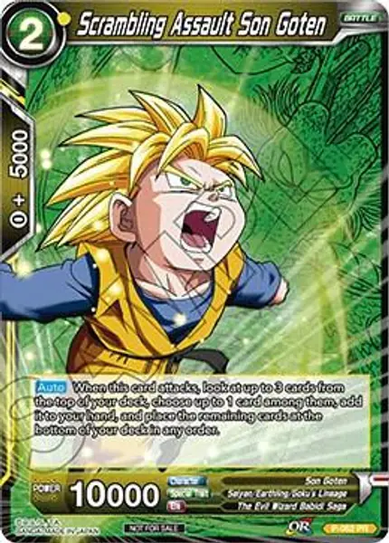 Scrambling Assault Son Goten (Event Pack 2 - 2018)