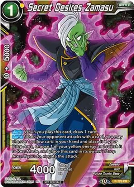 Secret Desires Zamasu (Shop Tournament: Assault of Saiyans)