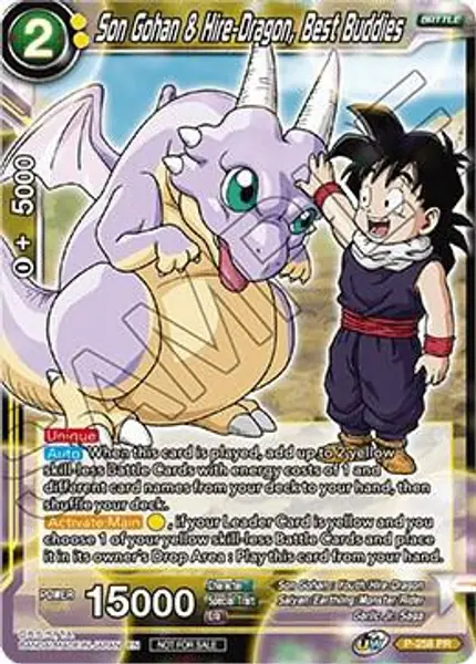 Son Gohan & Hire-Dragon, Best Buddies