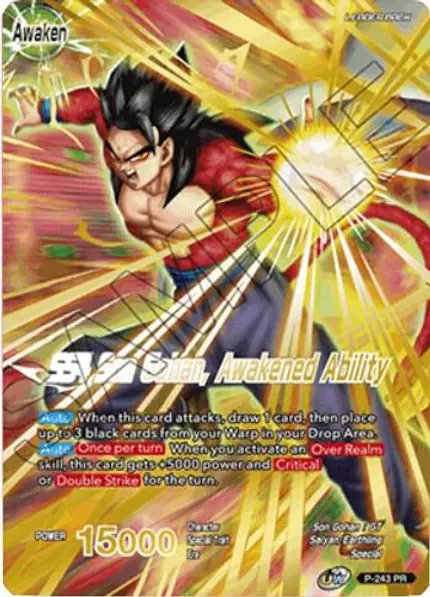 Son Gohan // SS4 Son Gohan, Awakened Ability (Full Art)