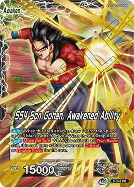 Son Gohan // SS4 Son Gohan, Awakened Ability