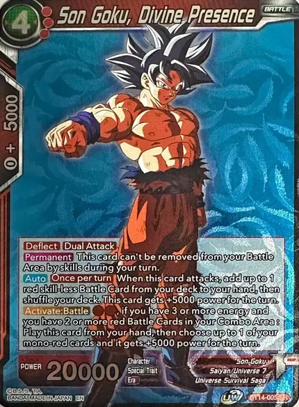 Son Goku, Divine Presence (Summer 2022 Regional Alt-Art Set)