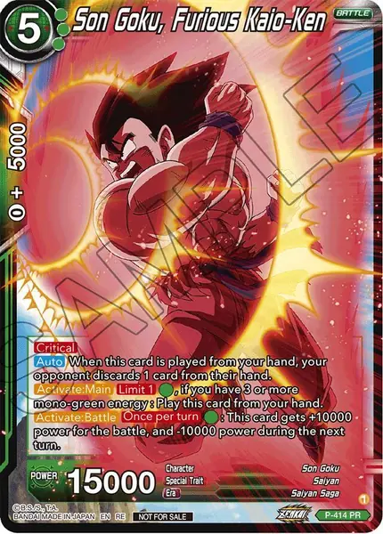 Son Goku, Furious Kaio-Ken (Deluxe Pack 2024 Vol.1)