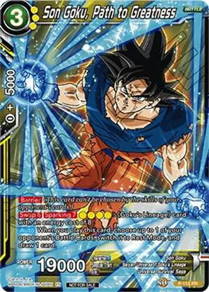 Son Goku, Path to Greatness (Power Booster)