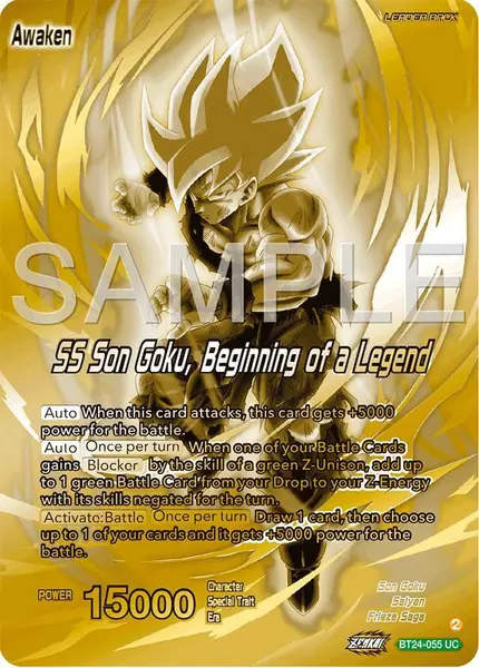 Son Goku // SS Son Goku, Beginning of a Legend