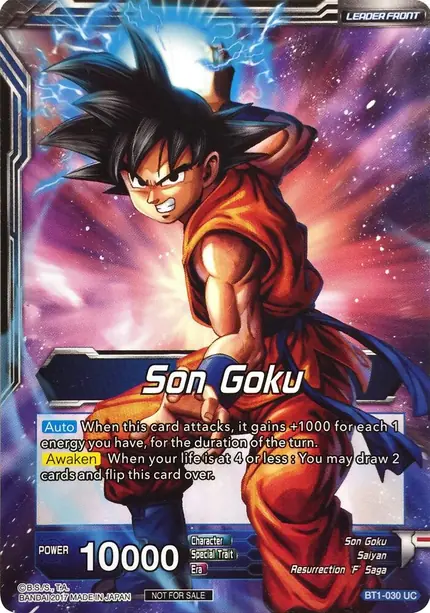 Son Goku // Super Saiyan Blue Son Goku (Hot Stamped)