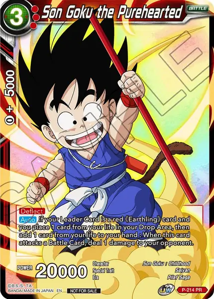 Son Goku the Purehearted (Alternate Art)