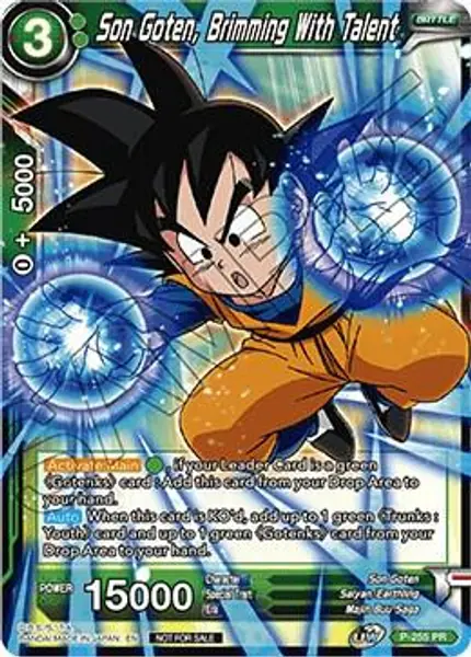 Son Goten, Brimming With Talent