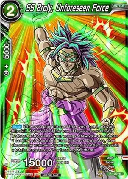 SS Broly, Unforeseen Force (Expansion 4/5 Sealed Tournament)