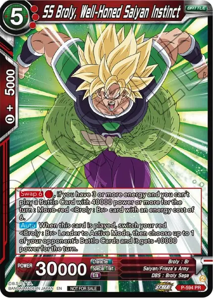 SS Broly, Well-Honed Saiyan Instinct (Deluxe Pack 2024 Vol.1)