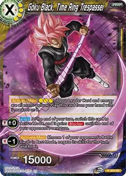 SS Rose Goku Black, Time Ring Trespasser