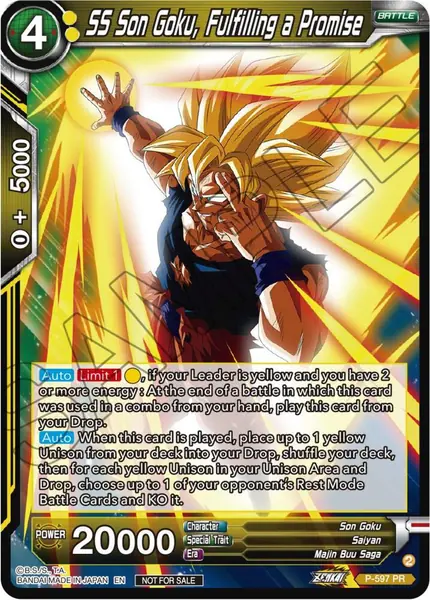 SS Son Goku, Fulfilling a Promise (Deluxe Pack 2024 Vol.1)