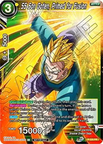 SS Son Goten, Primed for Fusion