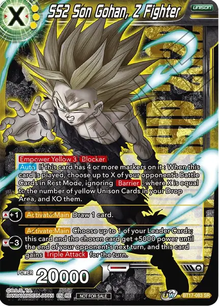 SS2 Son Gohan, Z Fighter (Championship 2022 Celebration Pack)