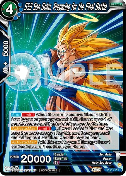 SS3 Son Goku, Preparing for the Final Battle (Deluxe Pack 2024 Vol.2)