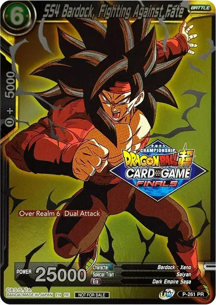 SS4 Bardock, Fighting Against Fate (2021 Tournament Pack Vault Set)