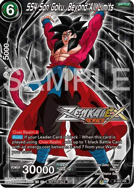 SS4 Son Goku, Beyond All Limits (Event Pack 15)